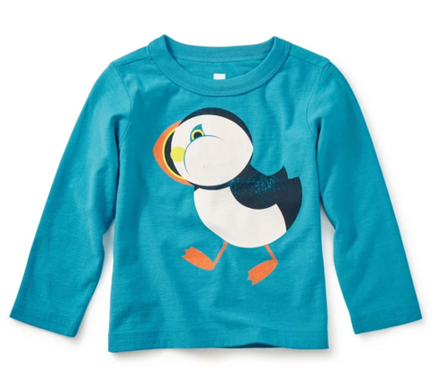 Puffin Baby Graphic Tee by Tea Collection